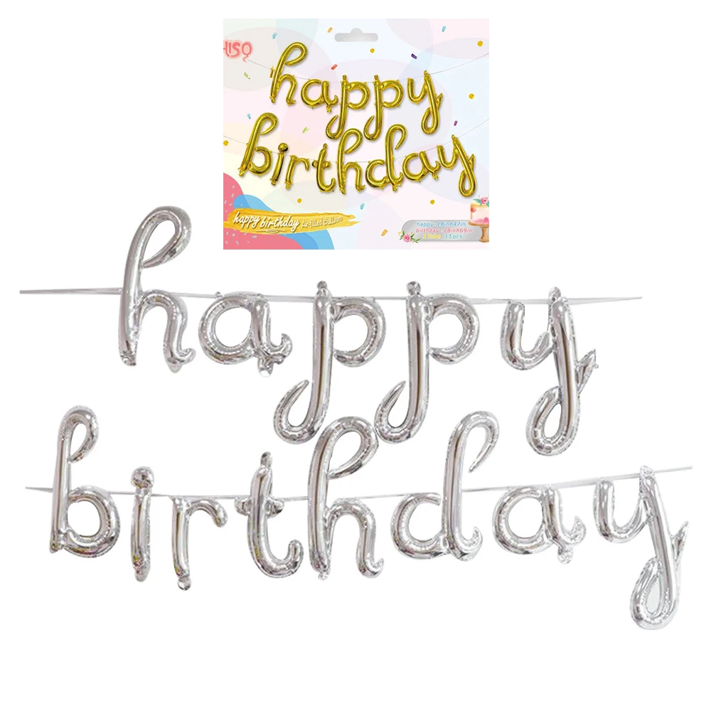 18-дюймовые буквы детское украшение для вечеринки в честь Дня Рождения | Дом и сад