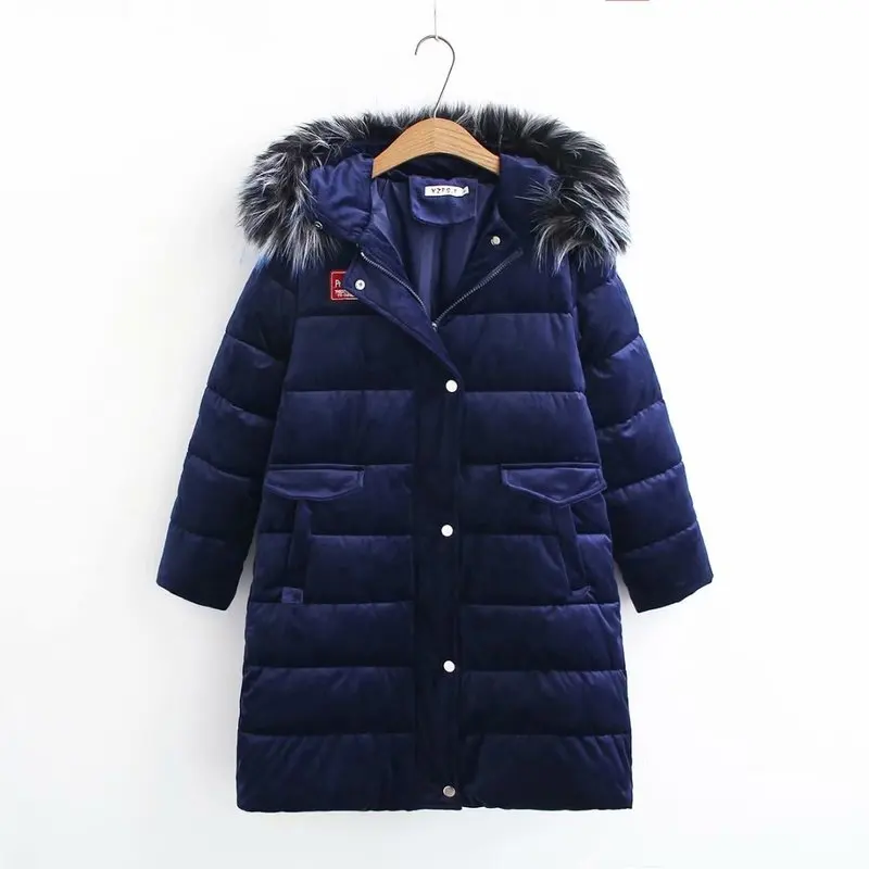Новинка 2020 пальто большого размера толстая зимняя куртка Женское с капюшоном и