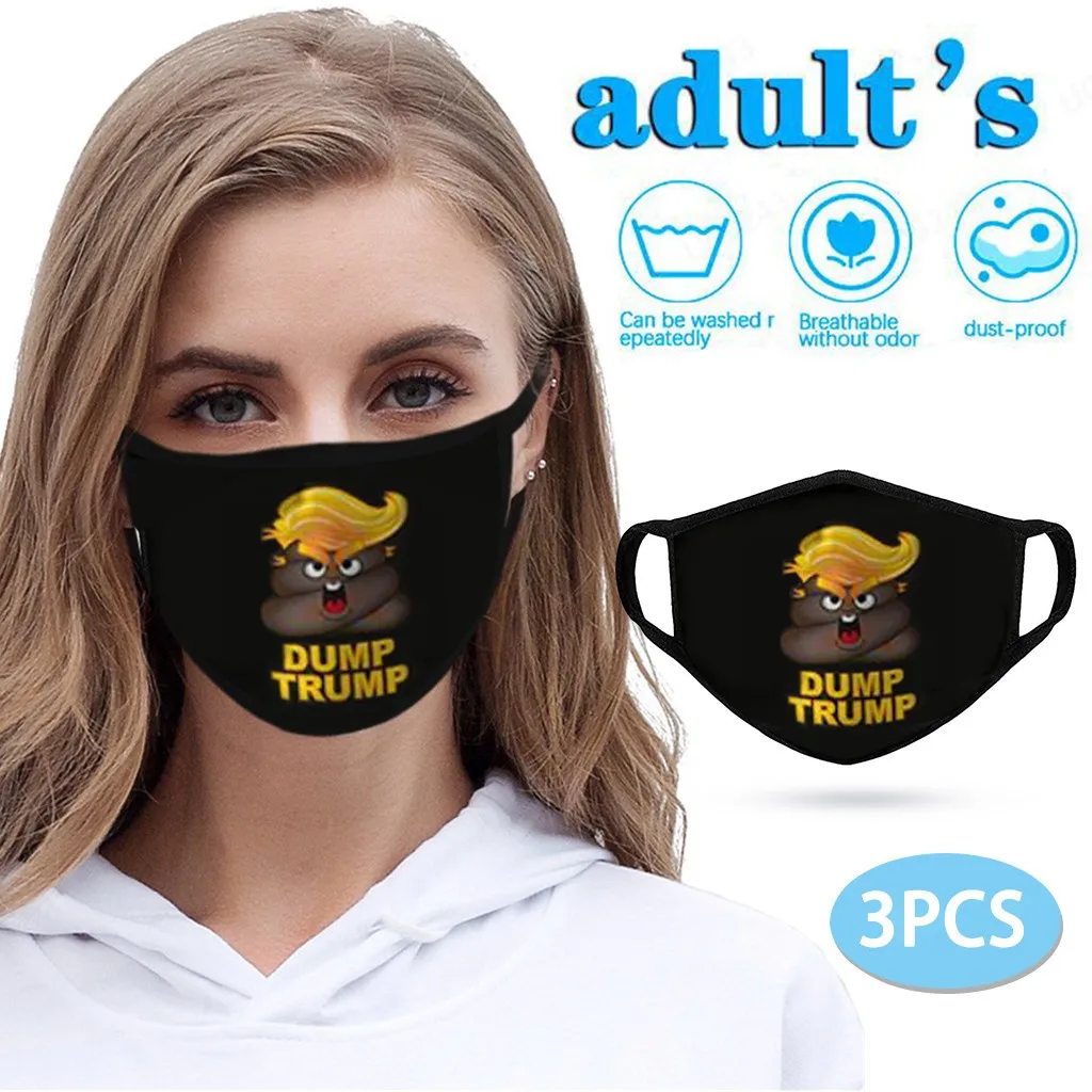 3 шт. креативная наружная взрослая маска предвыборная шапка Biden баннер с