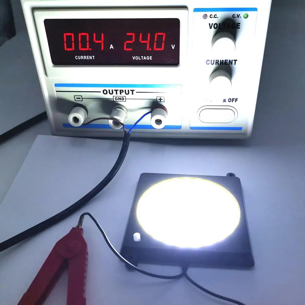 Новое поступление светодиодный светильник 12 В 24 в 10 Вт COB с радиатором лампочка