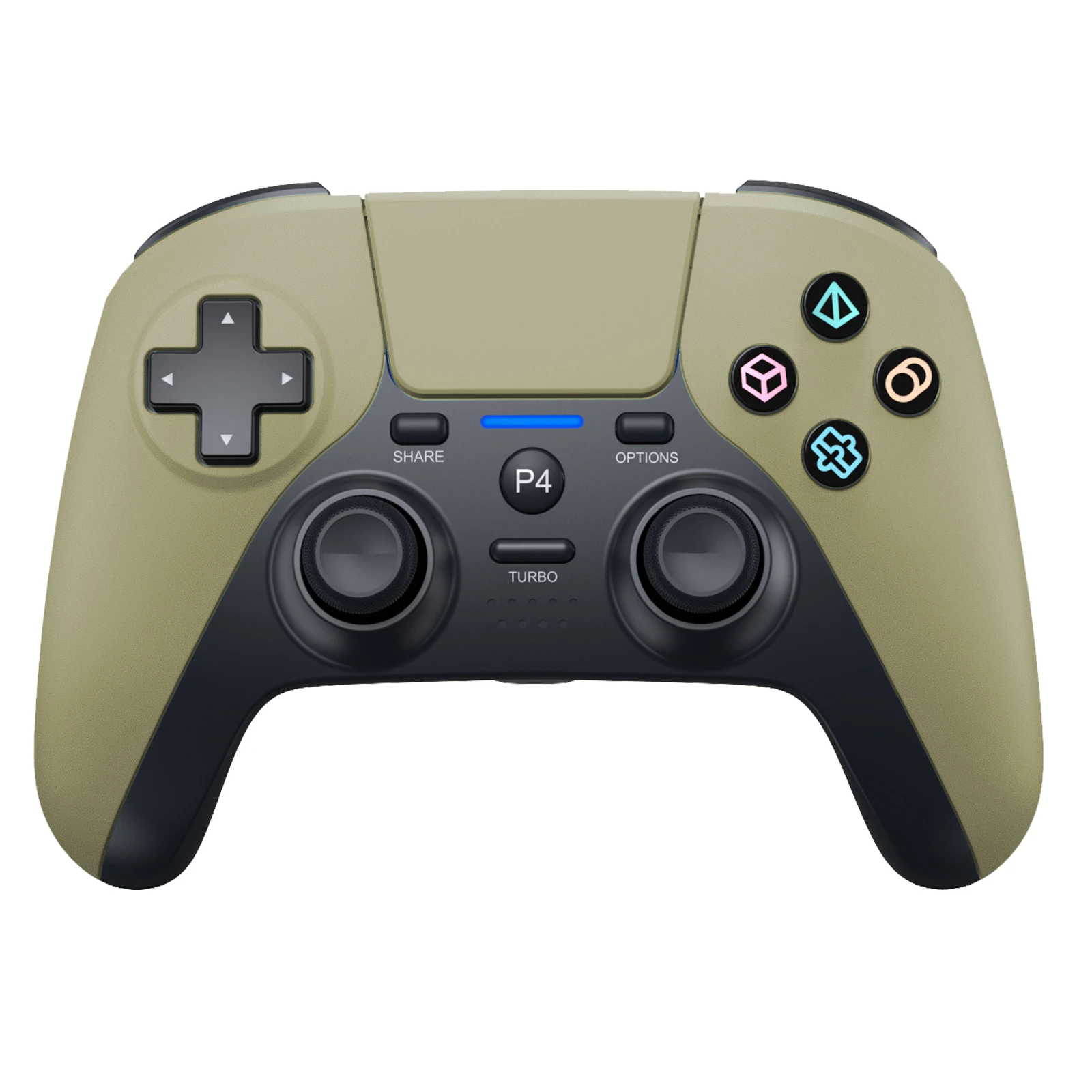 

12colors Bluetooth Wireless Game Controller For PS4 Console Vibration six-axis Touch Screen For PS5 Style PC Gamepad Joysticks