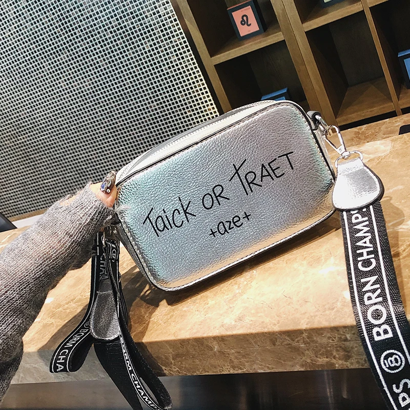 Женская кожаная сумка через плечо bolsos mujer модная маленькая однотонная на женские