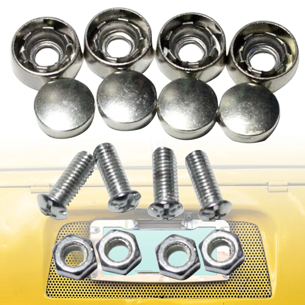 4 шт. Универсальные Металлические Болты аксессуары рамка Противоугонный