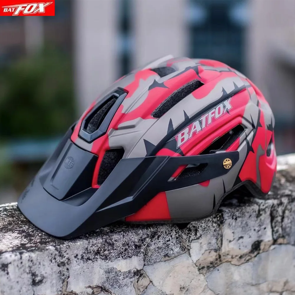 Камуфляжный шлем Batfox для мужчин и женщин спортивный с большим козырьком