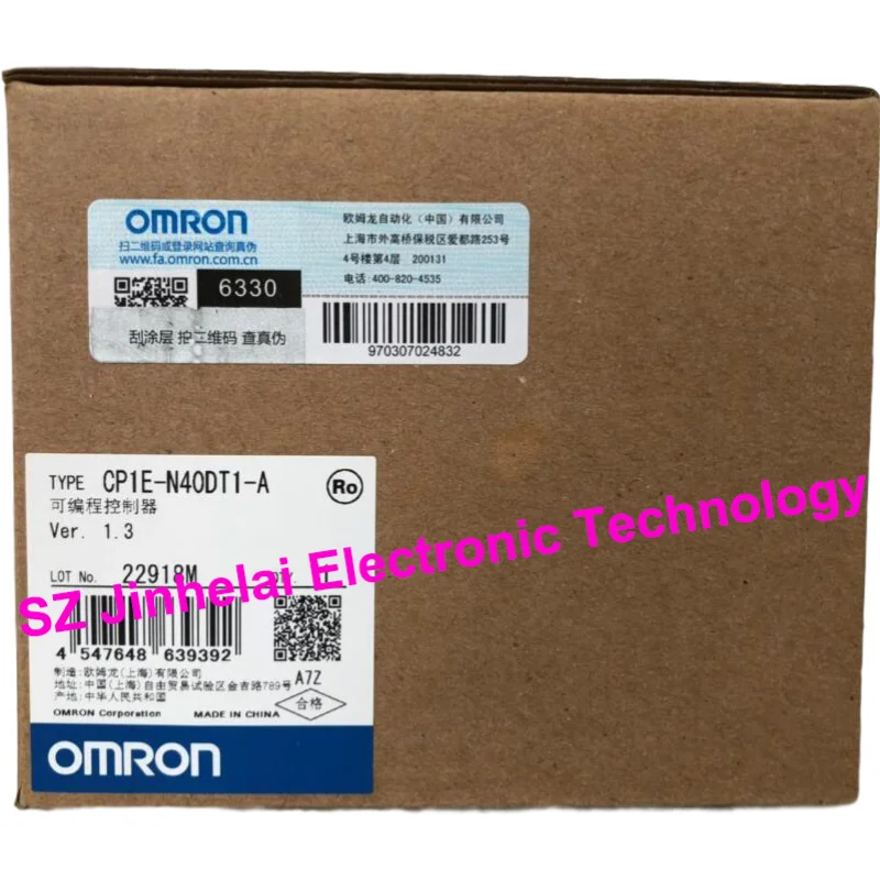 

New and Original CP1E-N40DT1-A OMRON Stable Quality Simple Operation PLC programmable controller