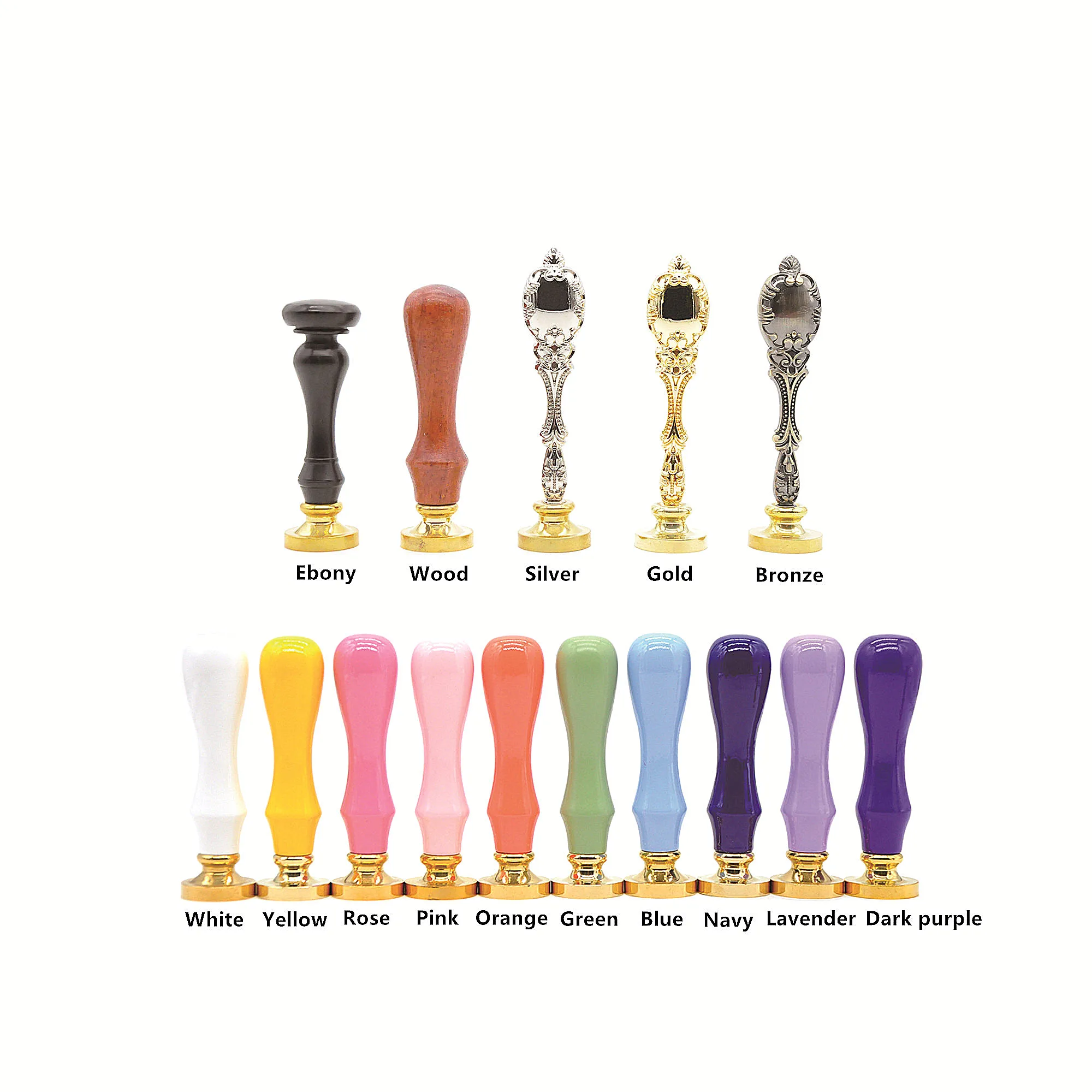 Лавандовый воск печать штамп для свадебного приглашения Декор Цветок Воск