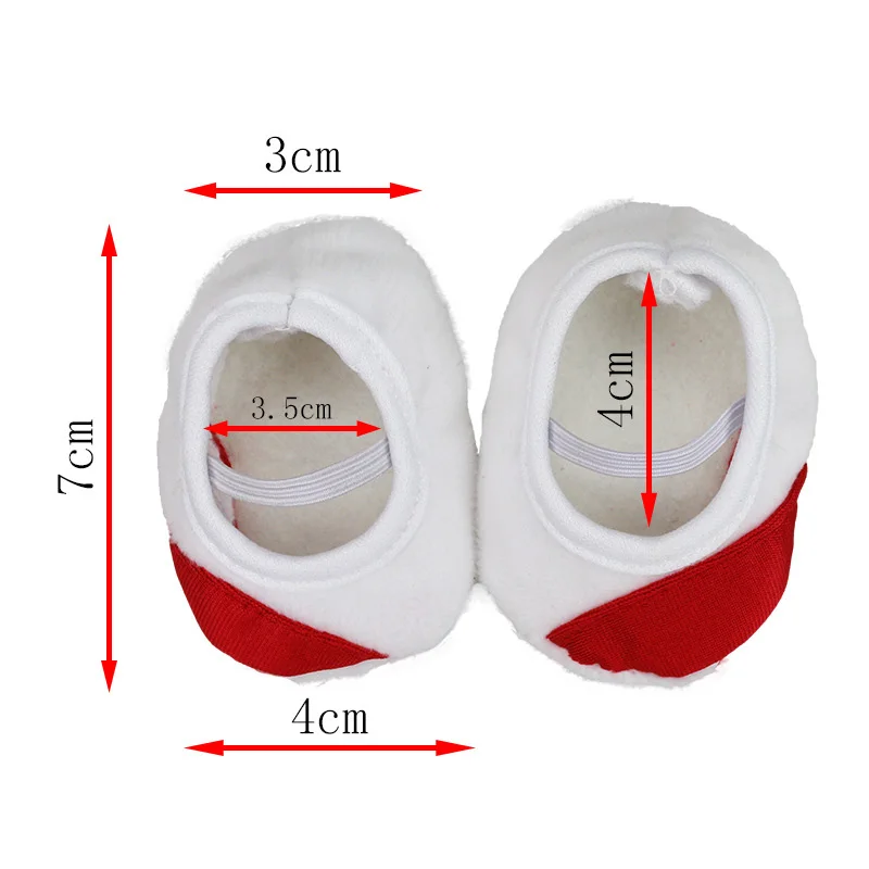 Детские белые туфли с мягкой подошвой для куклы 43 см аксессуары новорожденных и