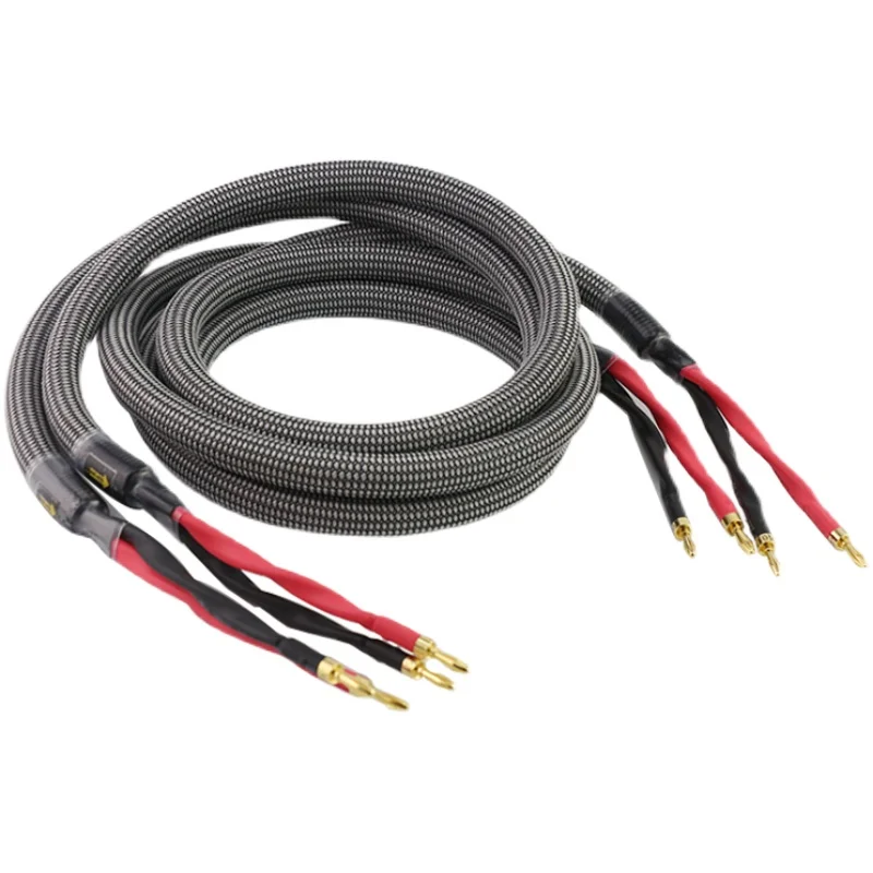 Pair M2.4S Single Crystal медный кабель для динамика Банановый штекер Bi-wire HiFi Audio Line - купить