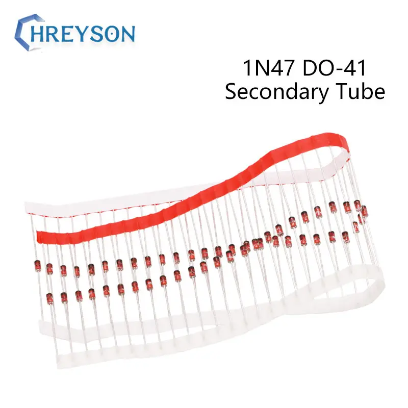 Диоды Зенера DO-41 1N4750A 1N4751A 1N4752A 1N4756A 1N4758A 1N4742A 1N4743A 1N4744A 27 в 30 в 33 в 36 в 39 в 43 в 47 в, 20 шт., 1 Вт