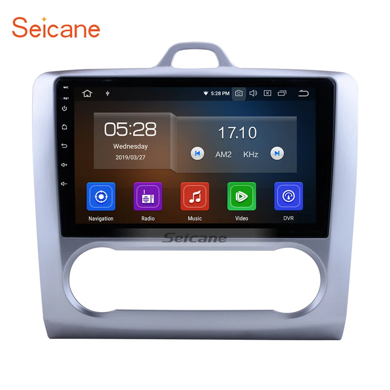 Головное устройство Seicane с GPS для Ford Focus 2 2004 2011 10 1 дюйма Android 0 сенсорный экран радио