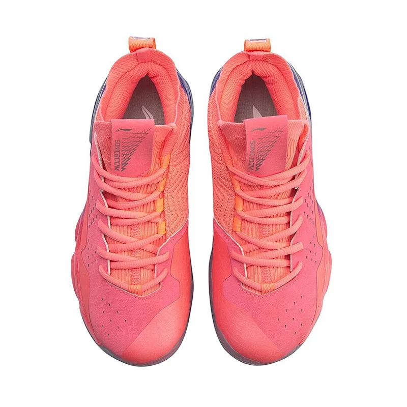 Женские туфли для бадминтона Li Ning SONIC BOOM 2 0 моно пряжа с подкладкой li ning