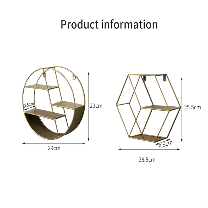 Скандинавская настенная подвесная полка для хранения вещей креативные полки из