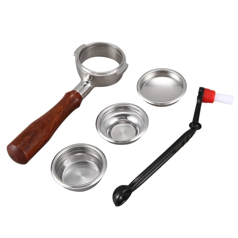 Ручка для кофемашины без дна фильтра WEGA 58 мм Сменный фильтр корзины аксессуары