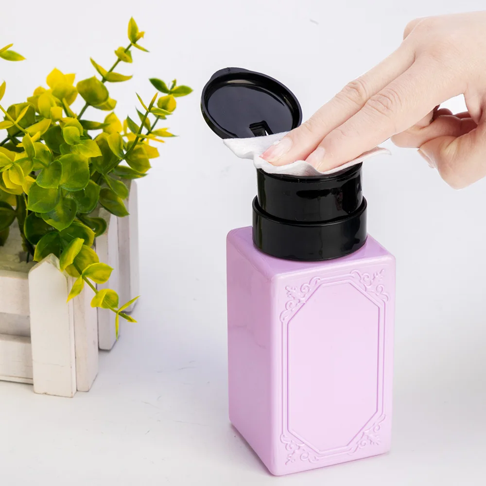 210 мл Одежда высшего Качества Пустой дозатор жидкость для снятия лака Бутылка