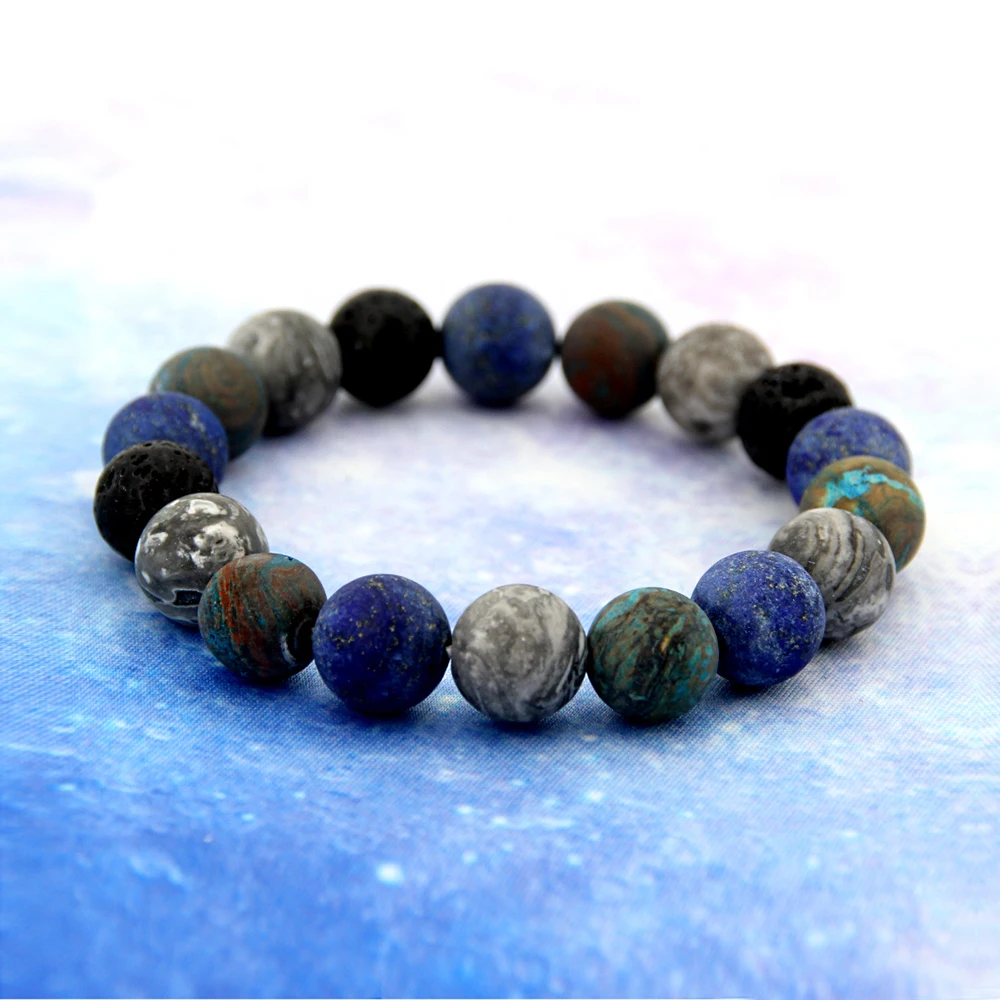 Мужской модный браслет 2020 ювелирные изделия женский из натурального камня