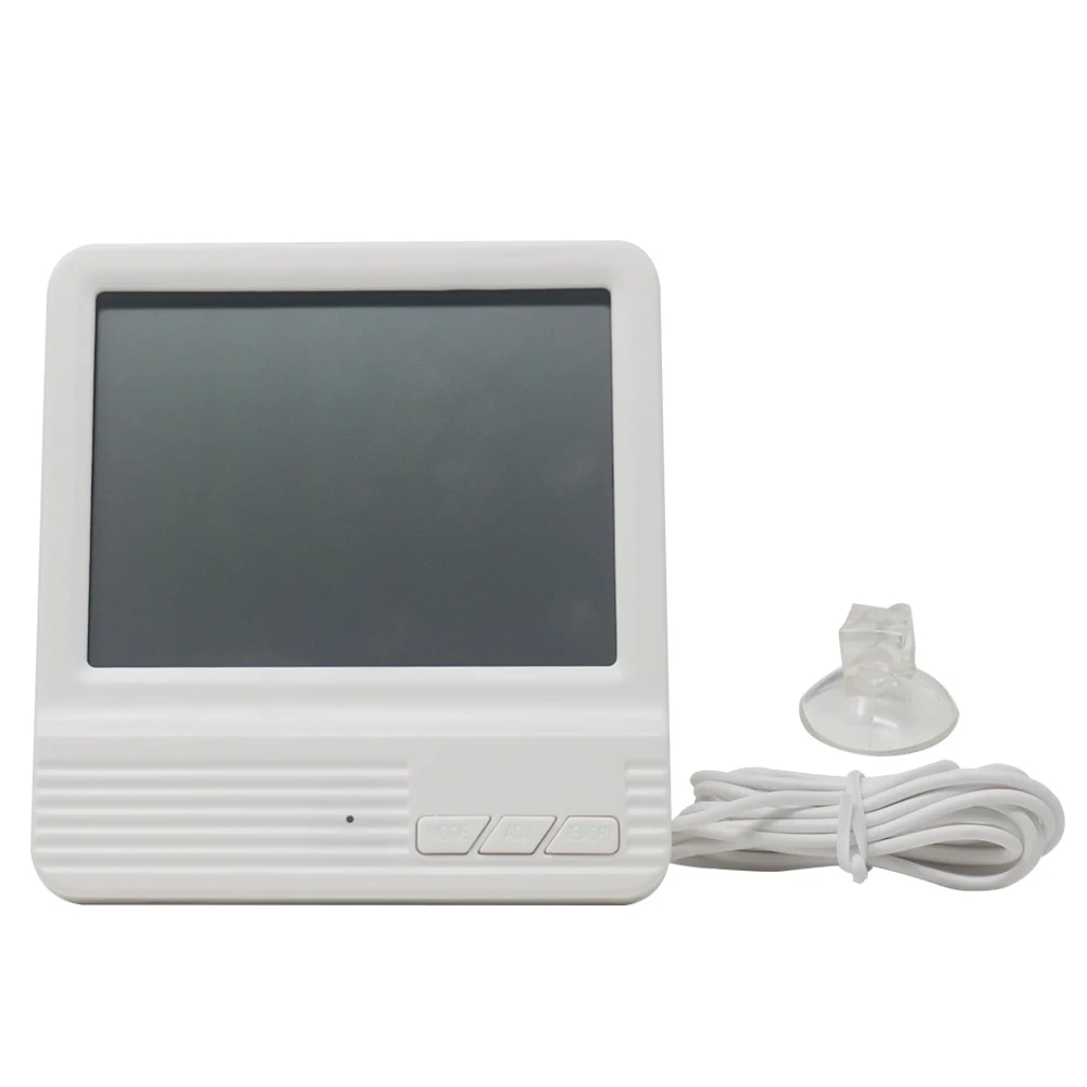 Внутренний/наружный дневной гигрометр с будильником календарем и датчиком