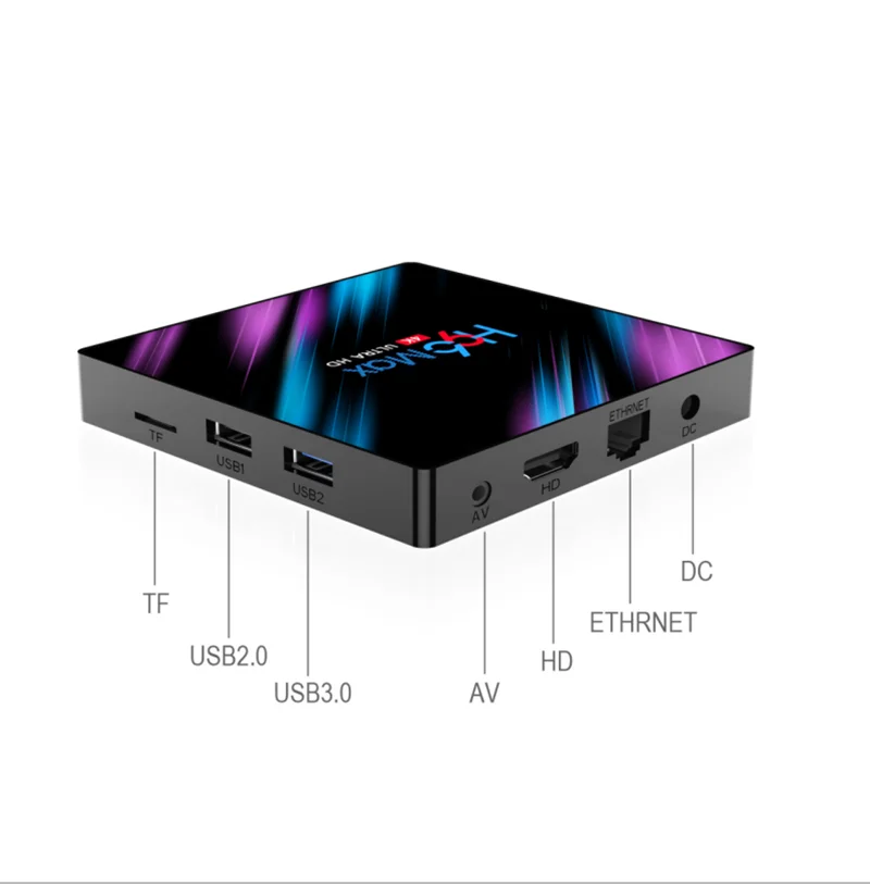 5 шт. H96 Max 3188 4gb 64gb Android ТВ коробка 10 Смарт 2 4 г/Wi-Fi ГГц Wi-Fi HDR 4K H.265 Гб оперативной
