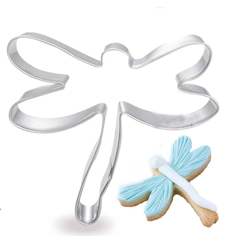 Кондитерская посуда 1 шт. выпечка стрекоза резак для печенья помадка украшение