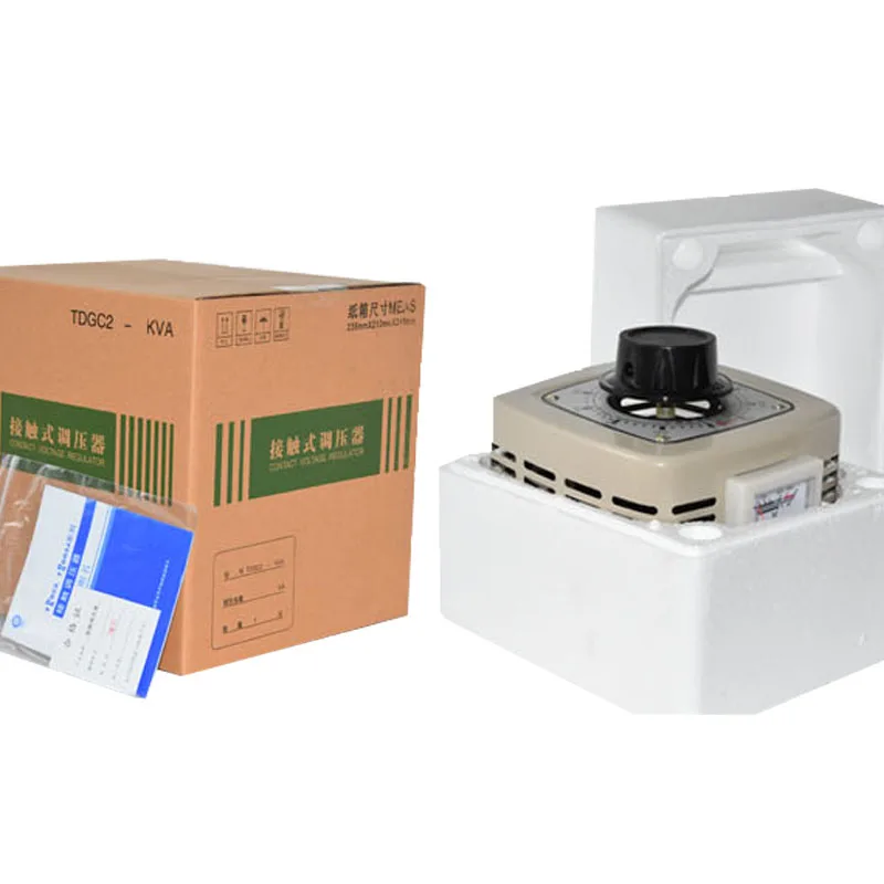 Однофазный цифровой Дисплей Напряжение регулятор регулируемый трансформатор