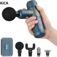 kica k2 electric massage gun mini muscle massager for body back neck deep tissue percussion vibrator relax pain relief slimming