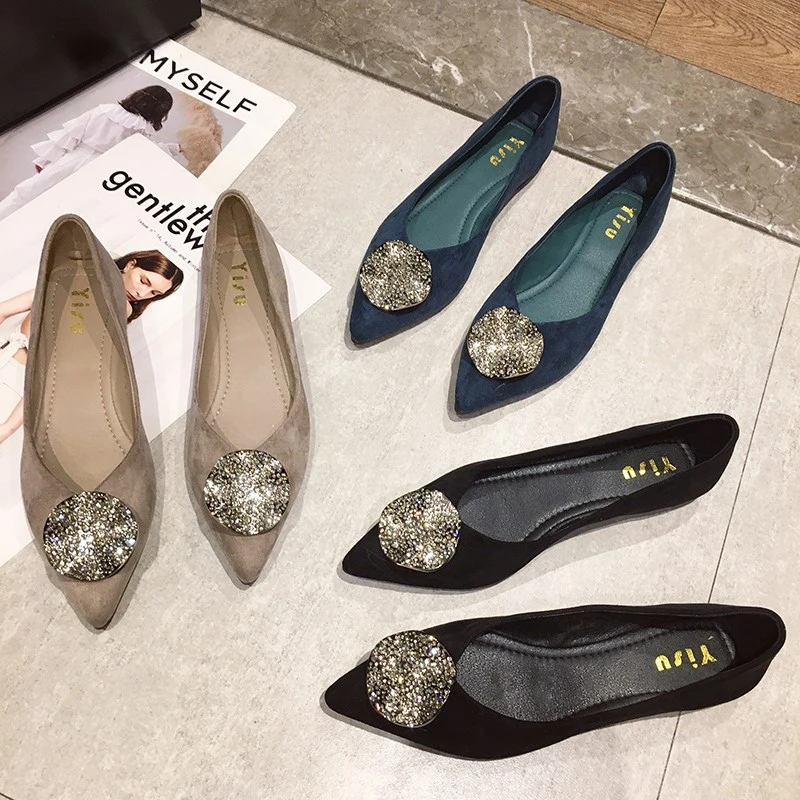

Summer Shoes Ladies Elegant Casual Female Sneakers 2021 Fashion Women's Flats Pointed Toe Mixed Colors Modis Comfortable Dress