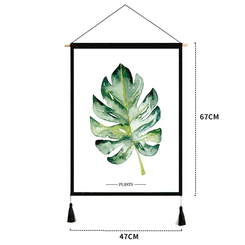 

Macrame Bohemian Decor Tapestry Landscape Tassel Animal Tapestry Black White Room Accessories Decoracao Wall Decor DE50GT