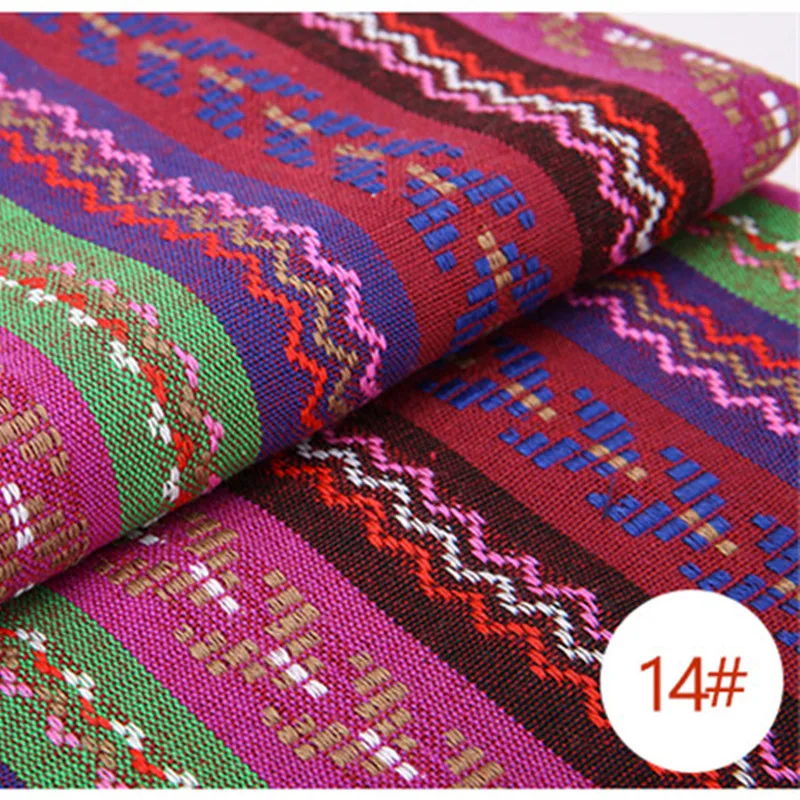 Новая этническая декоративная ткань 100 х150 см из полиэстера/хлопка для детской