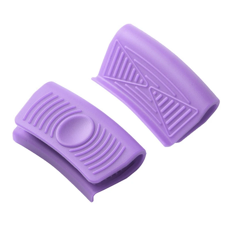

Kitchen Silicone Panhandle Pot Mitts Cover Pan handle Mitts Cover Insulation Non Slip Handle Silicone Case Anti-Scalding Ears