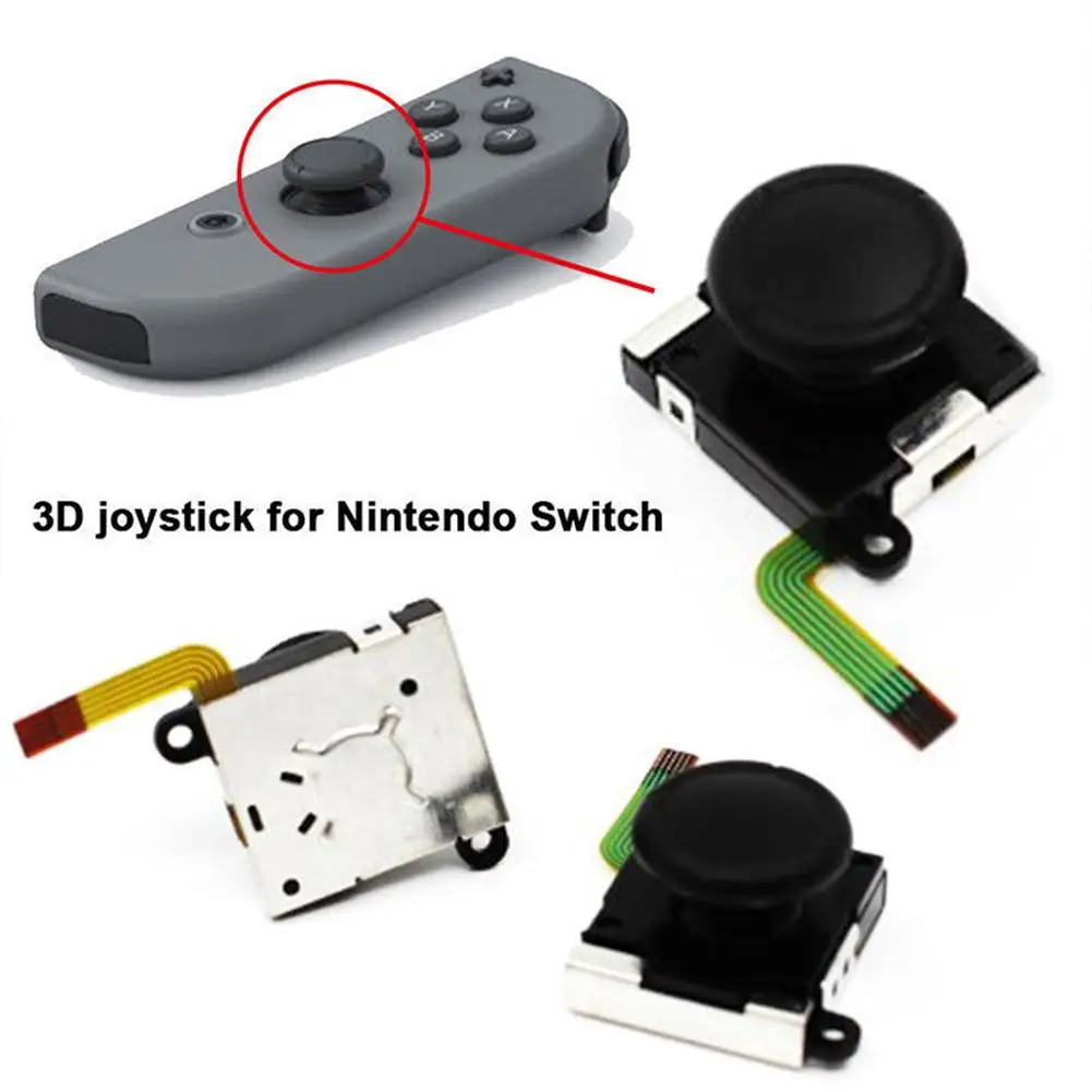 3D Analog Joystick Control Pad for Nintend Switch Joy-con NS Replacement Parts For JoyCon | Электроника
