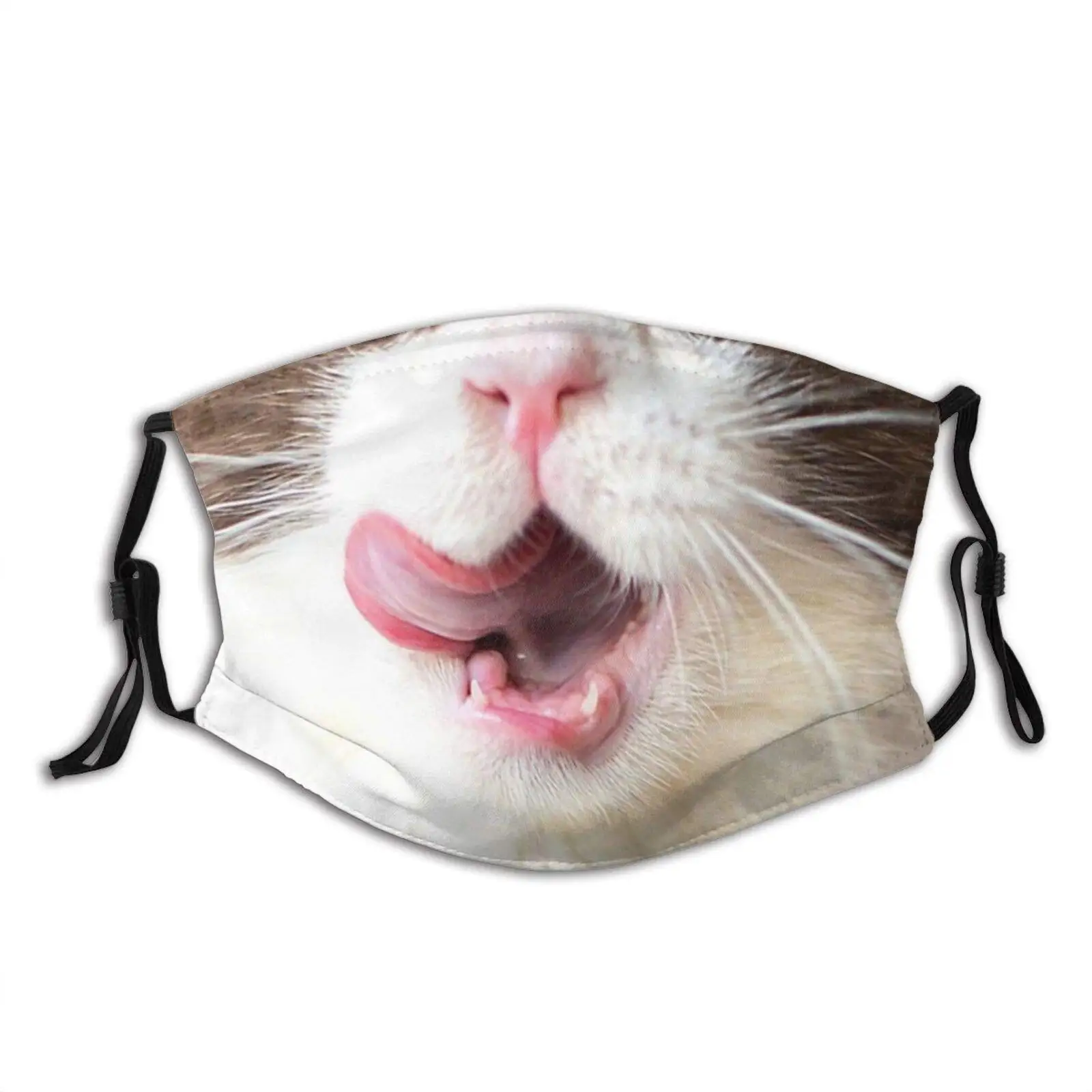 

Lovely Cat Mouth Cute Face Mask Fashion Dustproof Breathable Reusable Scarf Adjustable Washable Bandana