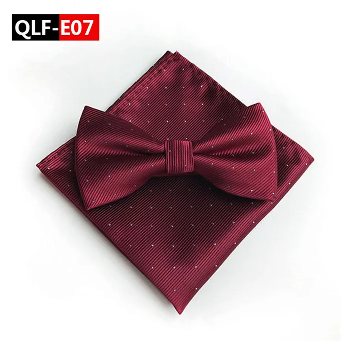 007 CityRaider, зеленый, золотой галстук-бабочка для смокинга, набор, Новые однотонные мужские галстуки-бабочки, квадратный шелковый галстук-бабочка, галстук-платок, набор CR027 - Цвет: 007