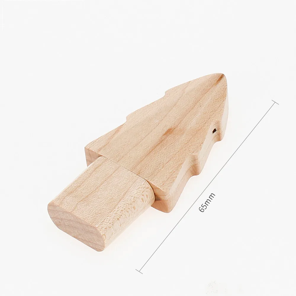 

Wooden Christmas Tree USB Flash Drive 4GB 8GB 32GB USB memory stick Creative Gift Pen Drive 16GB pendrive 64GB gift custom logo