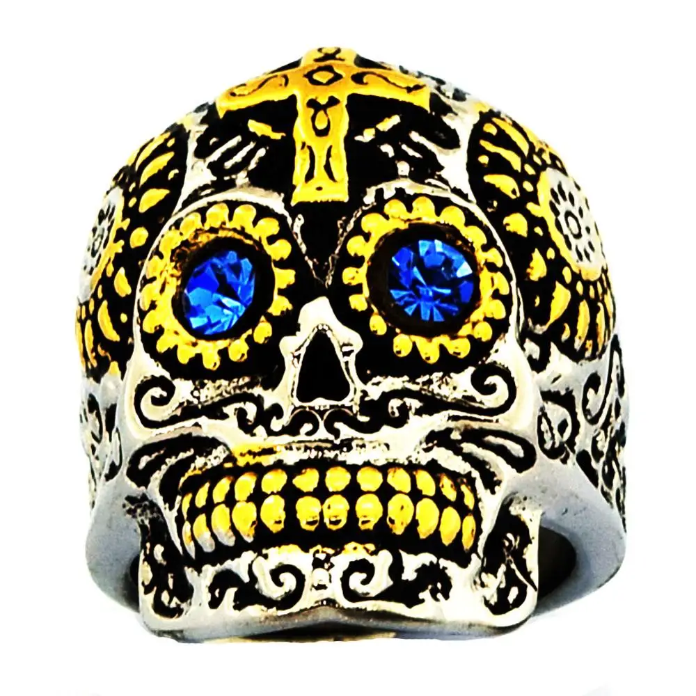 FANSSTEEL ювелирные изделия из нержавеющей стали крест на голове шестеренка