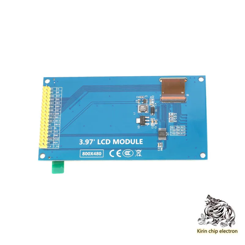 

1pcs / lot 3.97 "full view IPS touch screen module HD 800x480 / TFT LCD / 51 STM32 drive