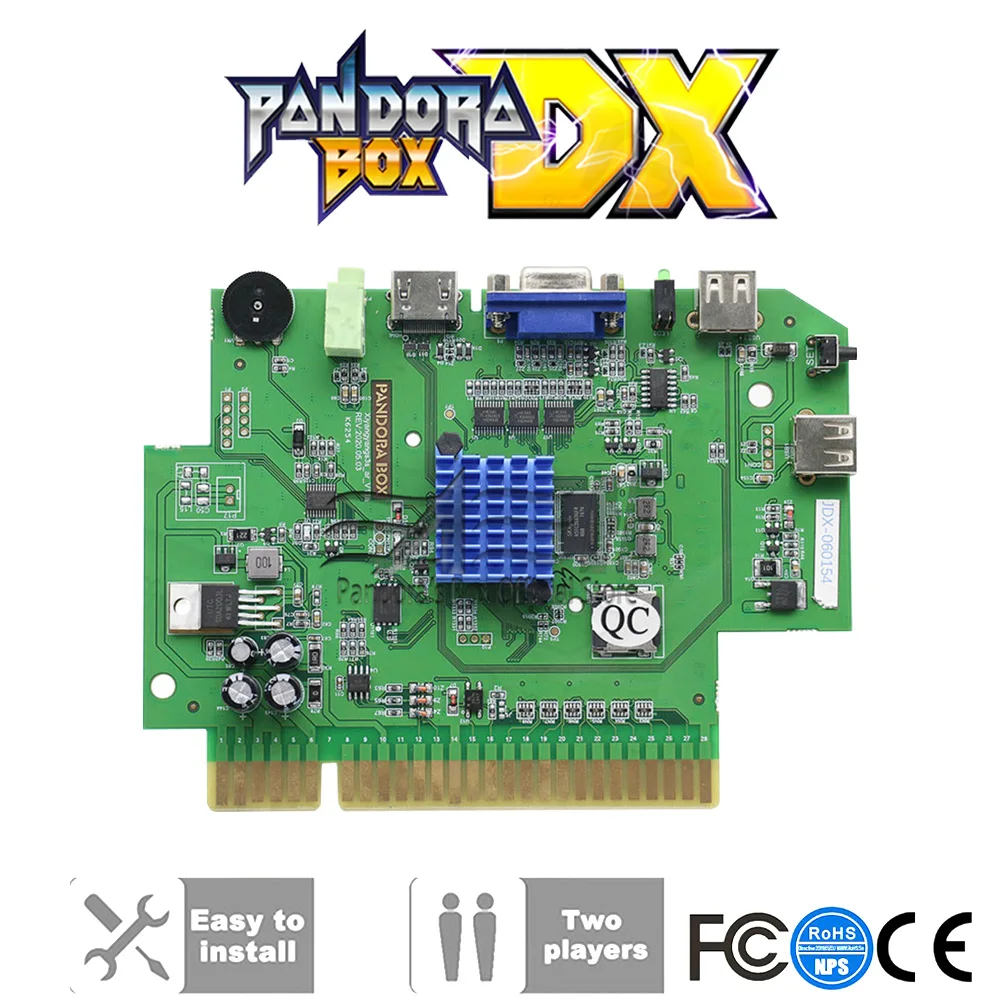 2020 Pandora Box DX 2992 в 1 аркадная плата jamma hdmi vga cga crt сканирующая линия может добавить FBA