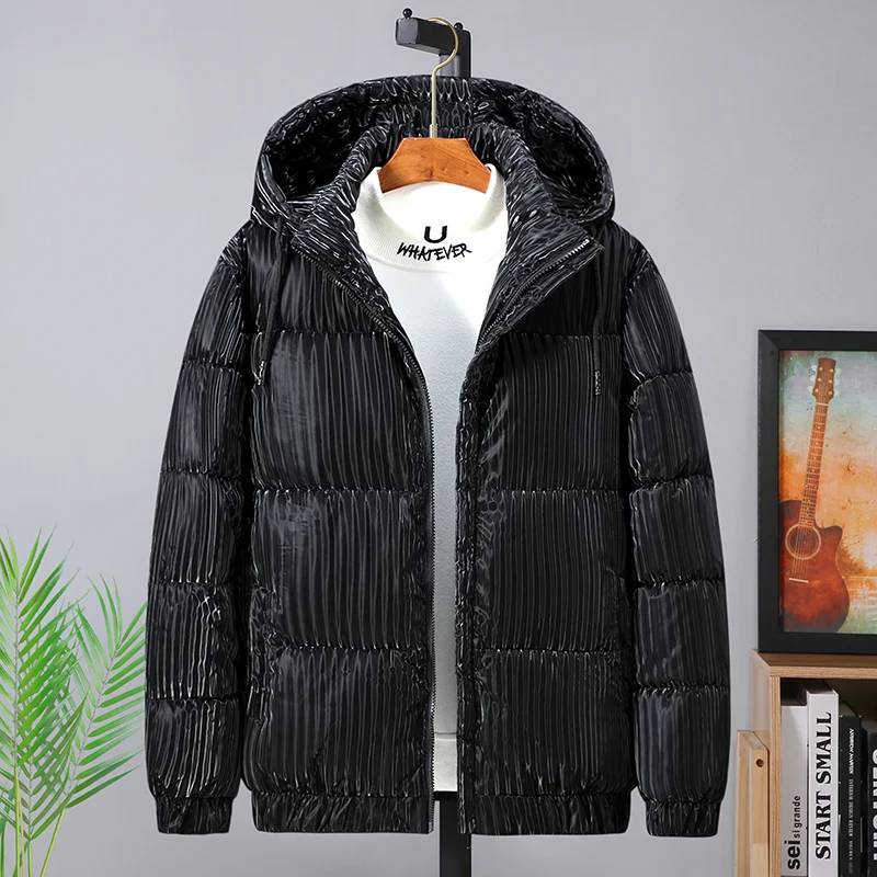 Bust 154CM 9XL 8XL 7XL 6XL XXXXL Winter Parka Men Winter Jacket Fur Collar Thick Warm Coat With Hood Men Fashion Outdoor Jacket