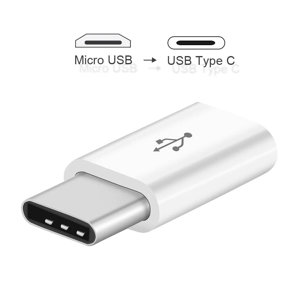 Универсальный адаптер USB Type C 3 1 на Micro 480 Мбит/с конвертер Кабель для передачи