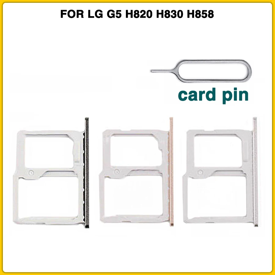 Новый лоток для sim карт G5 LG H820 H830 H858 LS992 VS987 US992 держатель SIM слота запасные