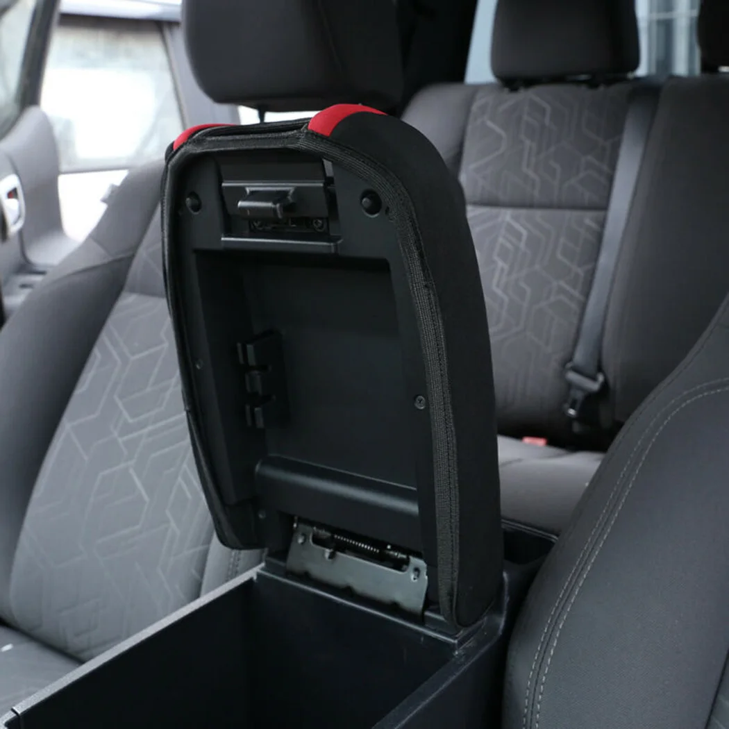 

Декоративный подлокотник, подушка, чехол для сиденья для Toyota Tacoma 2016-2020, автомобильный, «сделай сам», розово-красный + черный, прочный, Новинка