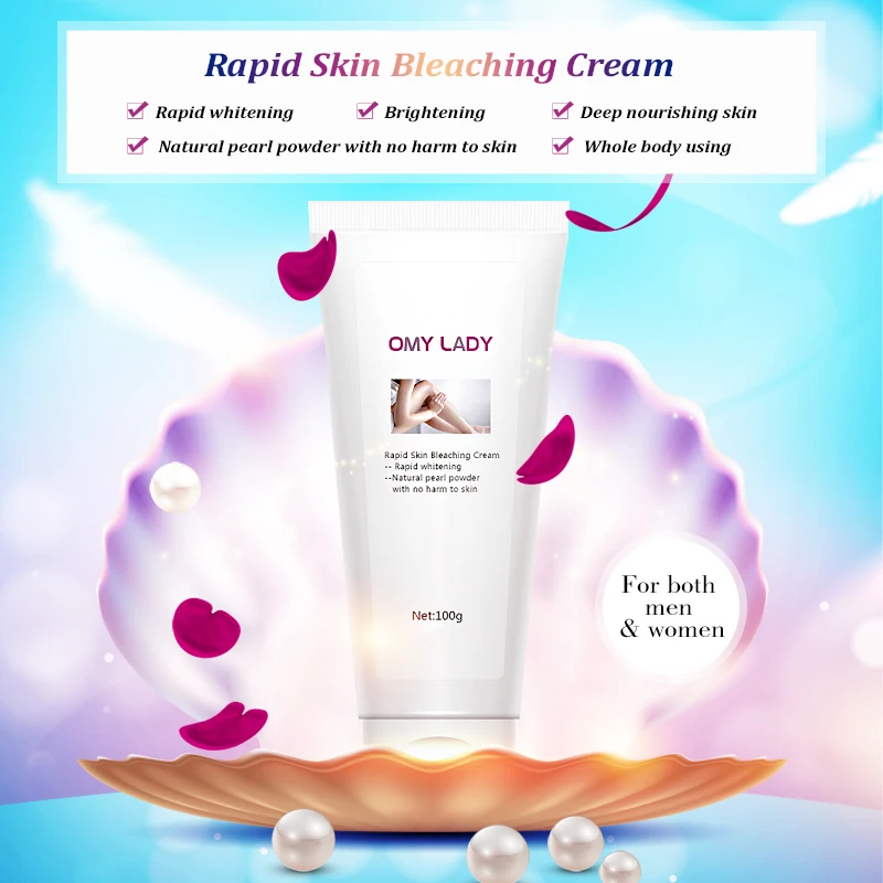 

OMY LADY Arbutin Rapid Skin Whitening Body Cream Vitamin C Collagen Armpit Quick Whitening Cream Skin Brightening Bleaching