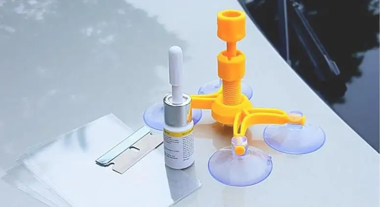 Набор для ремонта лобового стекла автомобиля DIY, набор для ремонта лобового стекла автомобиля, набор для шлифовки окон, автозапчасти для мотоциклов