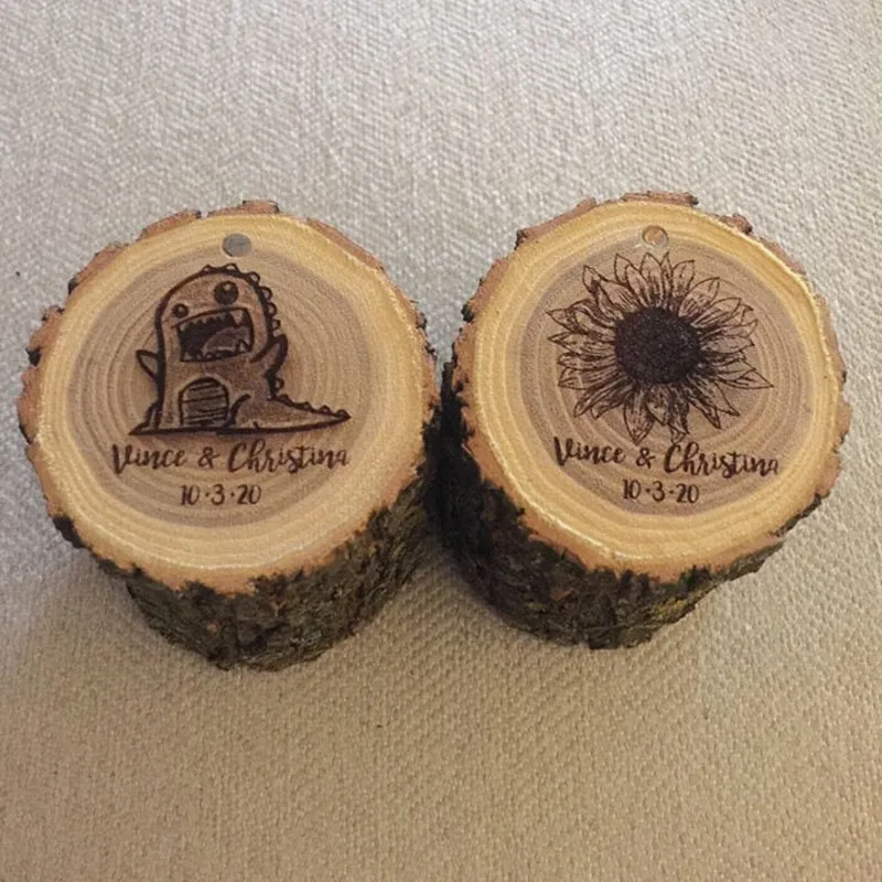 Подгонянный деревенский Свадебный держатель кольца деревянная коробка для