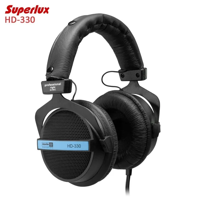 Superlux HD330 Semi-0pen динамические Аудиофильные наушники и для мониторинга развлечения