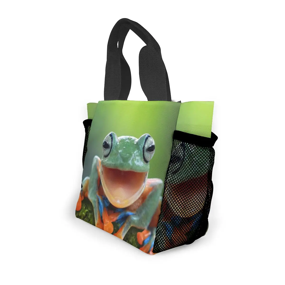 

Frog Reusable Insulated Lunch Bag Cooler Tote Box Meal Prep for Men & Women Work Picnic or Travel