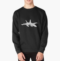 f 18 hornet attack aircraft men pullover hoodie full casual autumn and winter hoodies