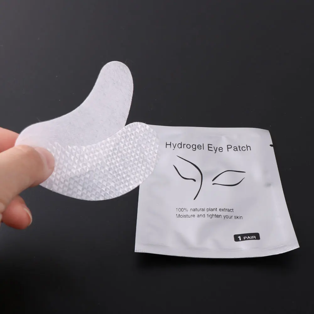 Патчи бумажные под глаза для наращивания ресниц наклейки инструменты макияжа