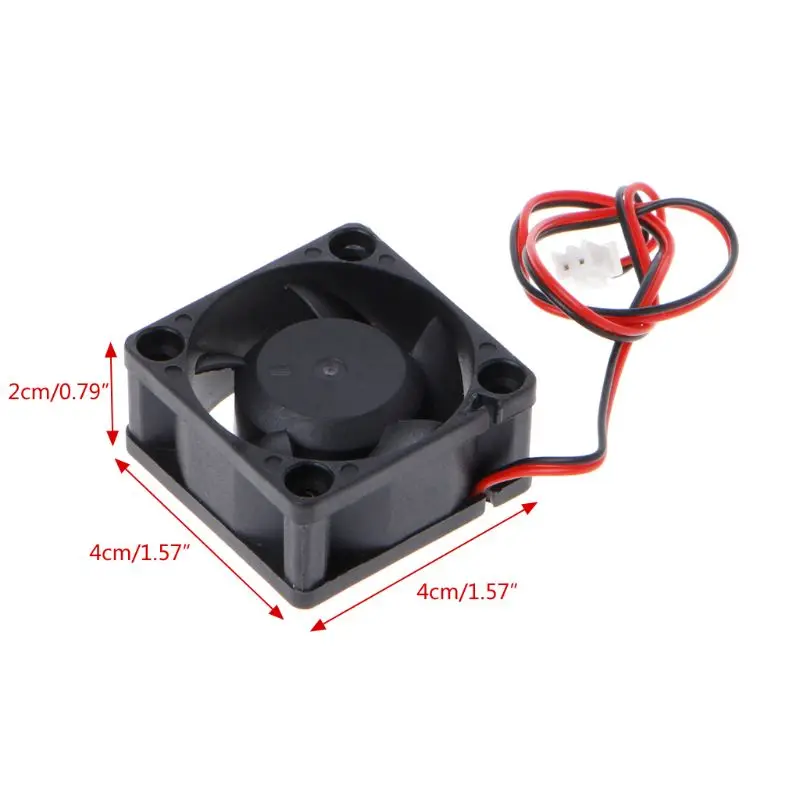 Вентилятор охлаждения 40x40x20 мм DC 24V 2-контактный кулер безщеточный мини вентилятор