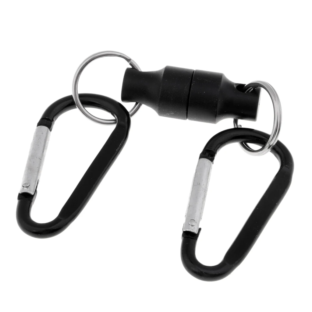 

Perfeclan Magnetic Buckle Fly Fishing Net Release Holder Carabiner Connector Fishing Tackles