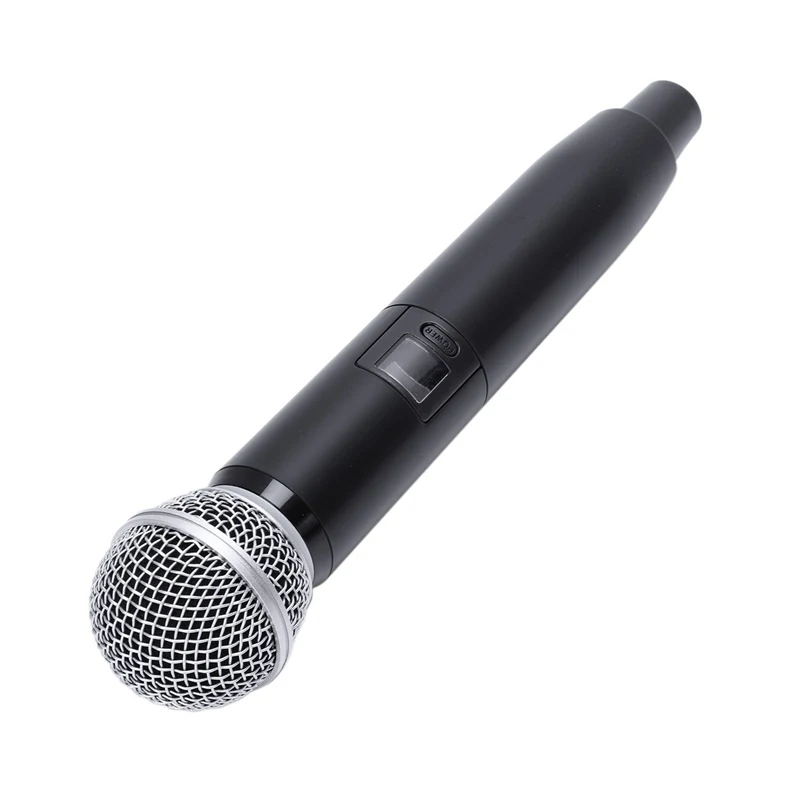 Умный Fm Uhf беспроводной микрофон 2 ручной Бесплатная частота для встречи ПК