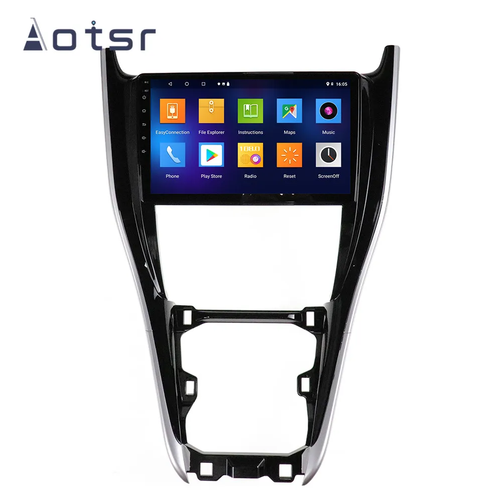 Android система автомобильный мультимедийный плеер для Toyota Harrie 2010-2017 Автомобильный